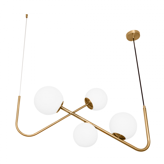 Modern Crossing Pendant Light