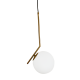 Metal Pendant Light with Frosted Glass Metal Pendant Light with Frosted Glass